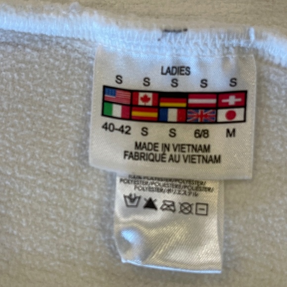 NEW! Spyder White Core Sweater/Jacket Size Small/Petite - Picture 15 of 16